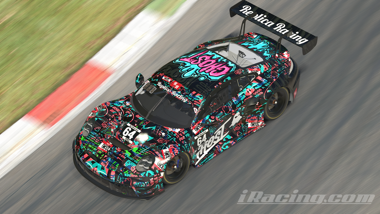 Porsche 911 (992) GT3 R - Ghost Energy Design